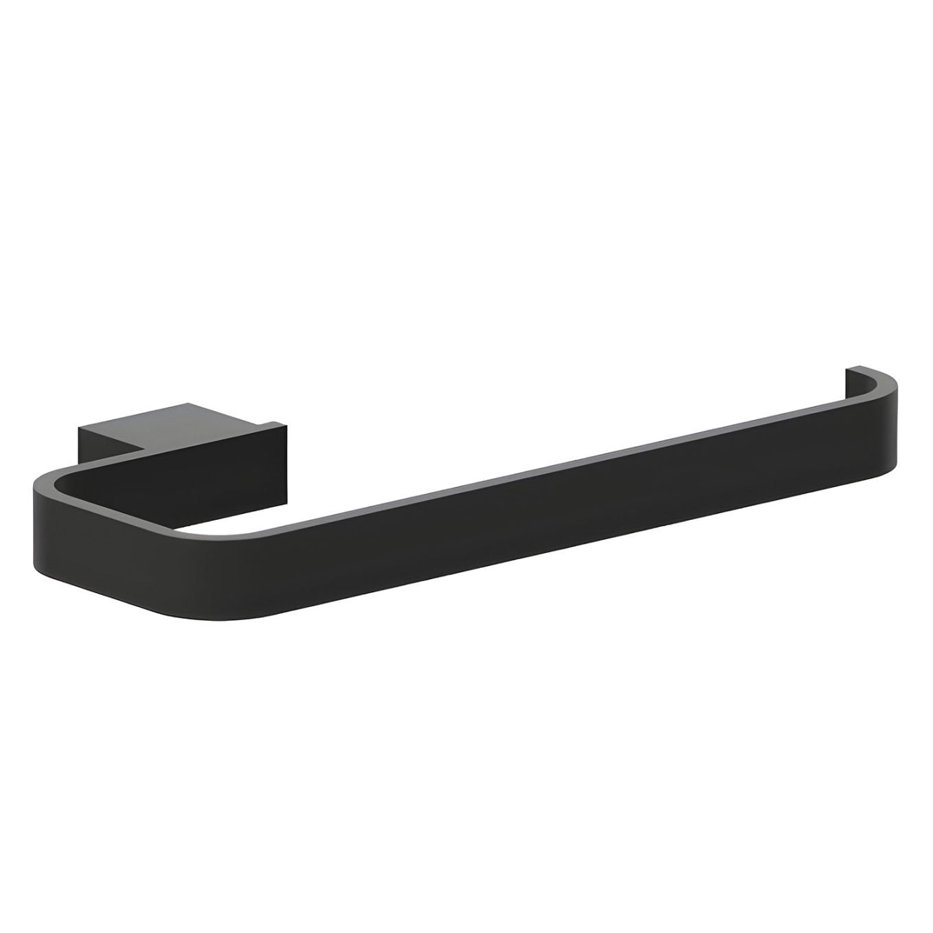 Elora Matt Black Towel Bar