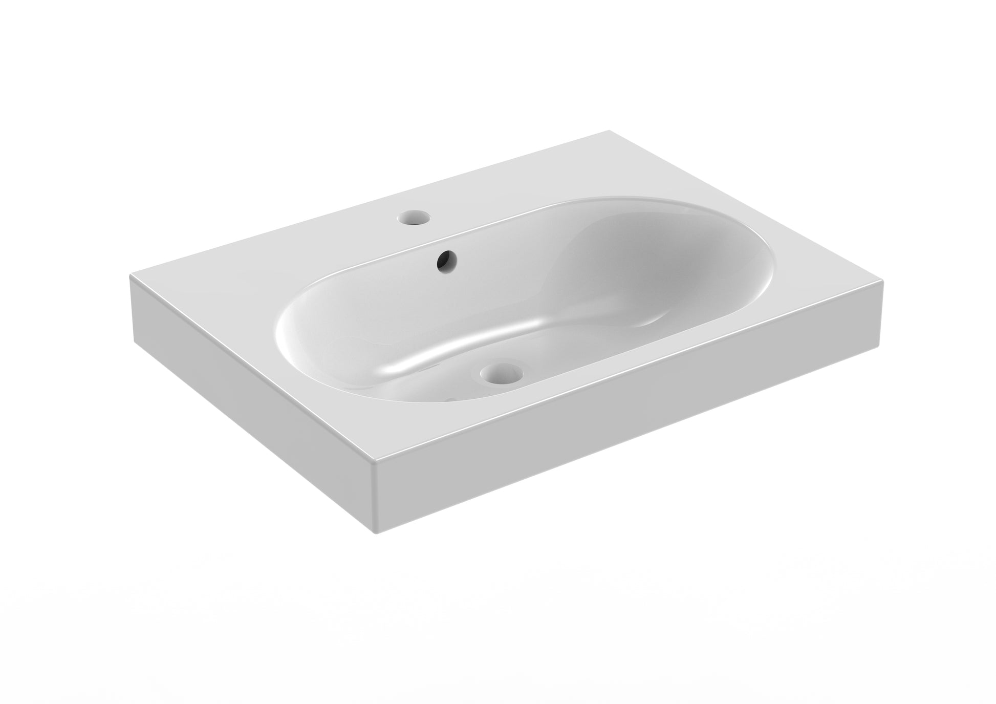 AUSTEN 62x45cm washbasin 1TH