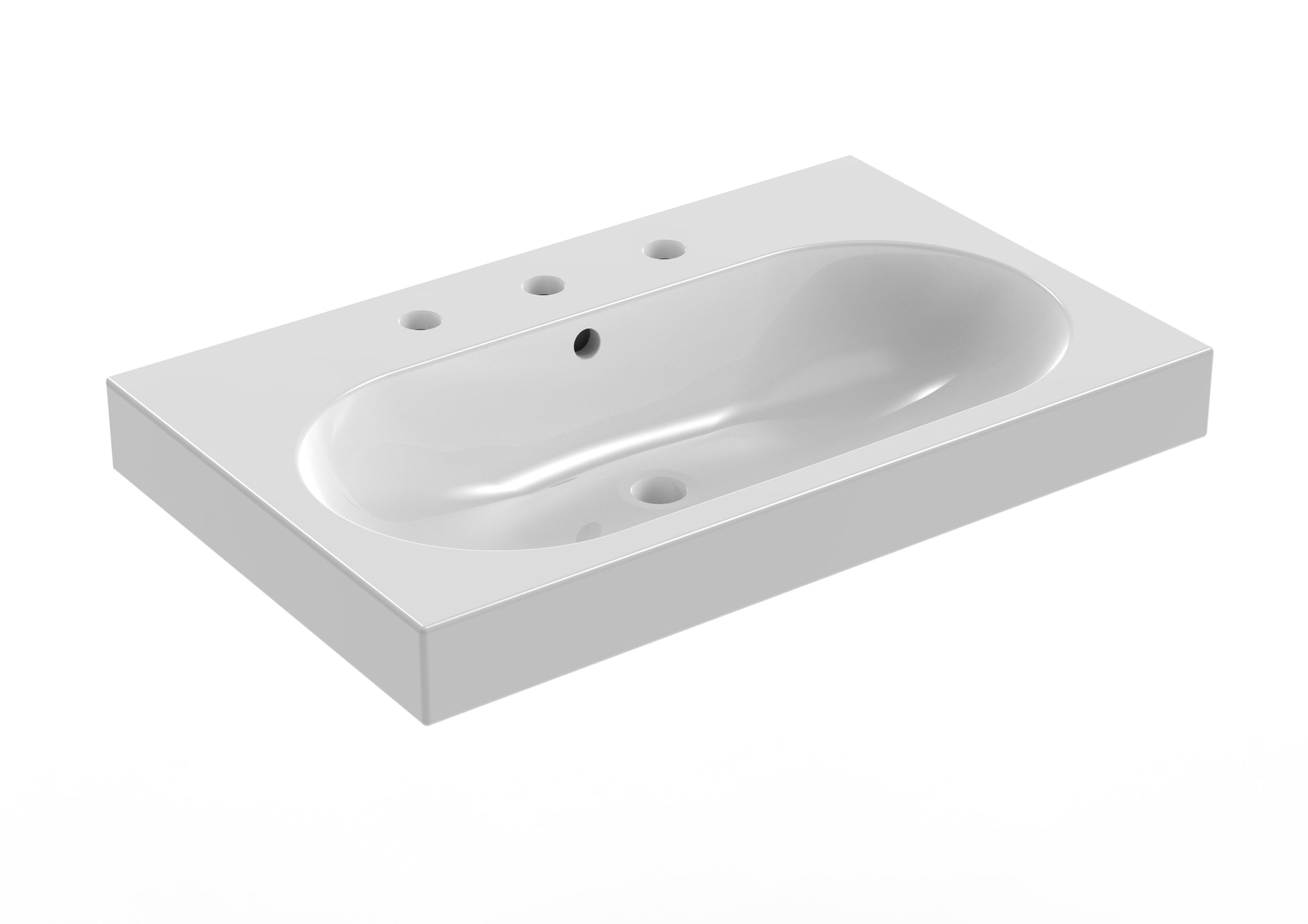 AUSTEN 73x45cm washbasin 3TH