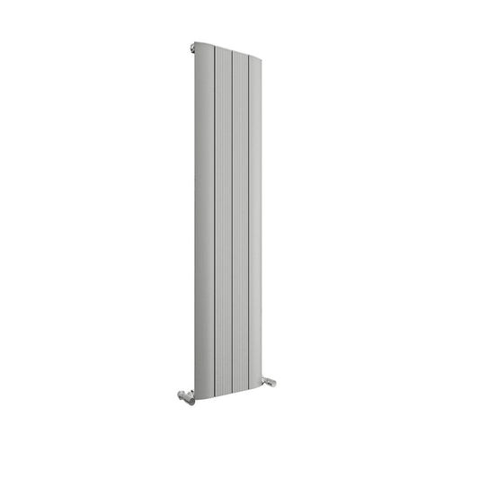 Elegant Haven Nevis 375 X 1800 Light Grey Designer Radiator