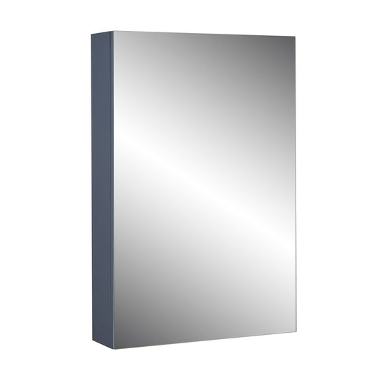 Elegant Haven Lomond 500mm 1 Door Storm Blue Bathroom Mirror Cabinet