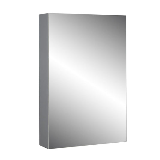 Elegant Haven Lomond 500mm 1 Door Matt Stone Bathroom Mirror Cabinet