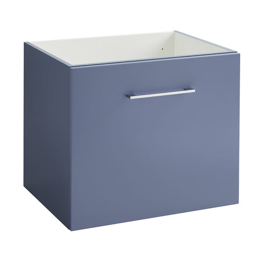 Elegant Haven Lomond 600 Wall Mounted 1 Drawer Storm Blue Unit