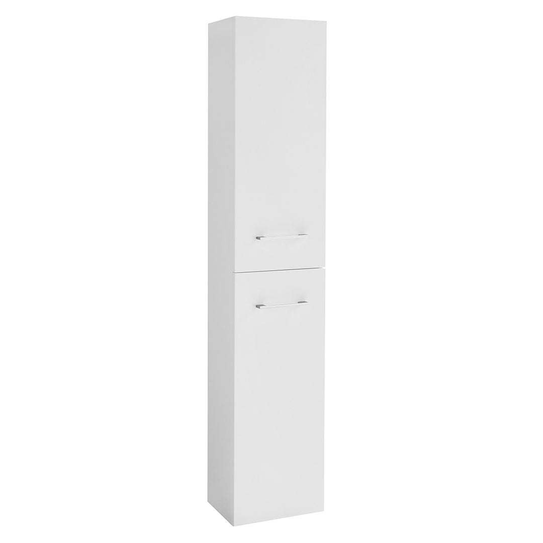 Elegant Haven Lomond 1600 Gloss White Wall Mounted Tallboy Unit