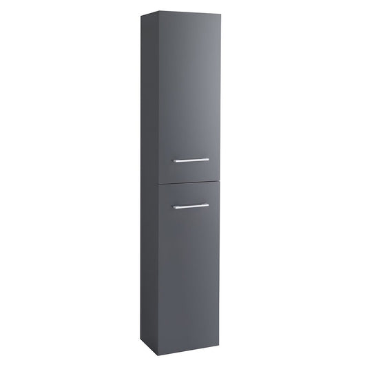 Elegant Haven Lomond 1600 Gloss Anthracite Wall Mounted Tallboy Unit