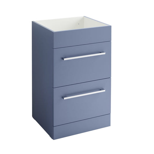 Elegant Haven Lomond 500 Floor Standing 2 Drawer Storm Blue Unit
