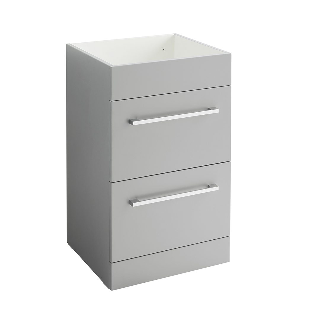 Elegant Haven Lomond 500 Floor Standing 2 Drawer Matt Stone Unit