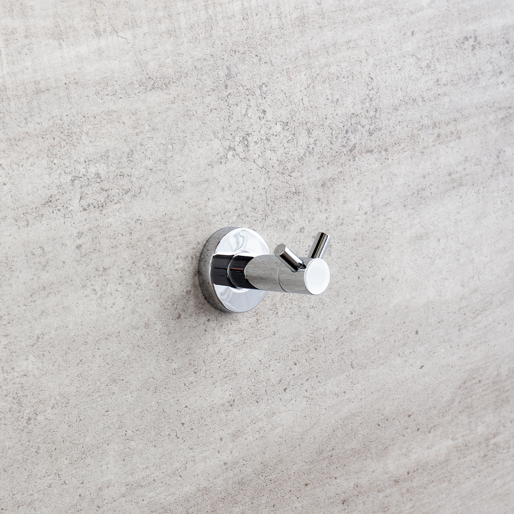 Round Chrome Robe Hook