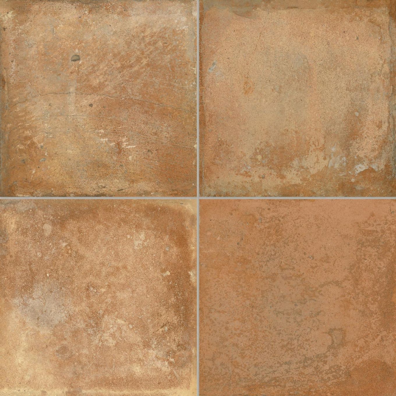 Natura Matt Porcelain Terracotta Tile 452x452mm