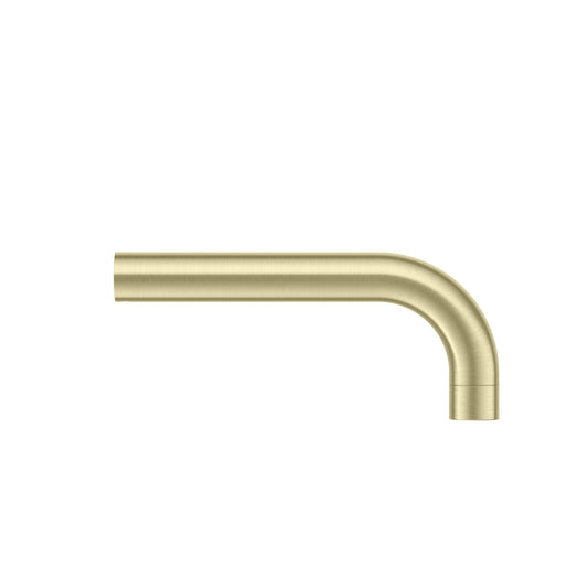 Core Cloakroom Spout Brushed Brass