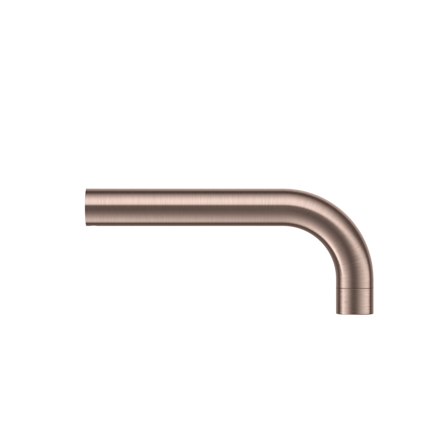 Core Cloakroom Spout Brushed Bronze
