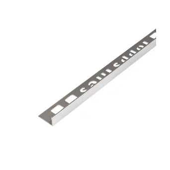 10mm Straight Edge Silver 2.5m Trim