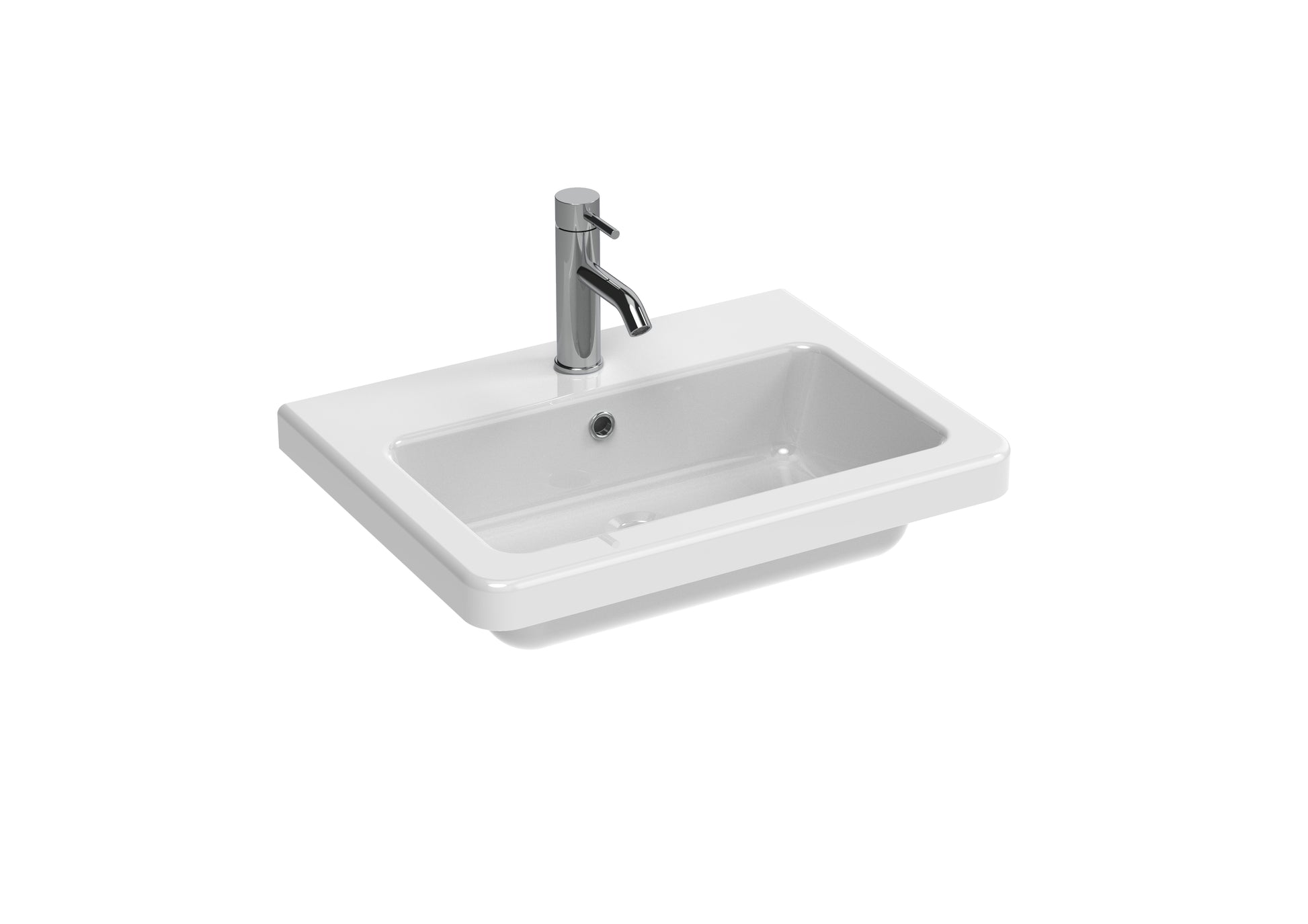 INDIGO 60x45cm washbasin 1TH