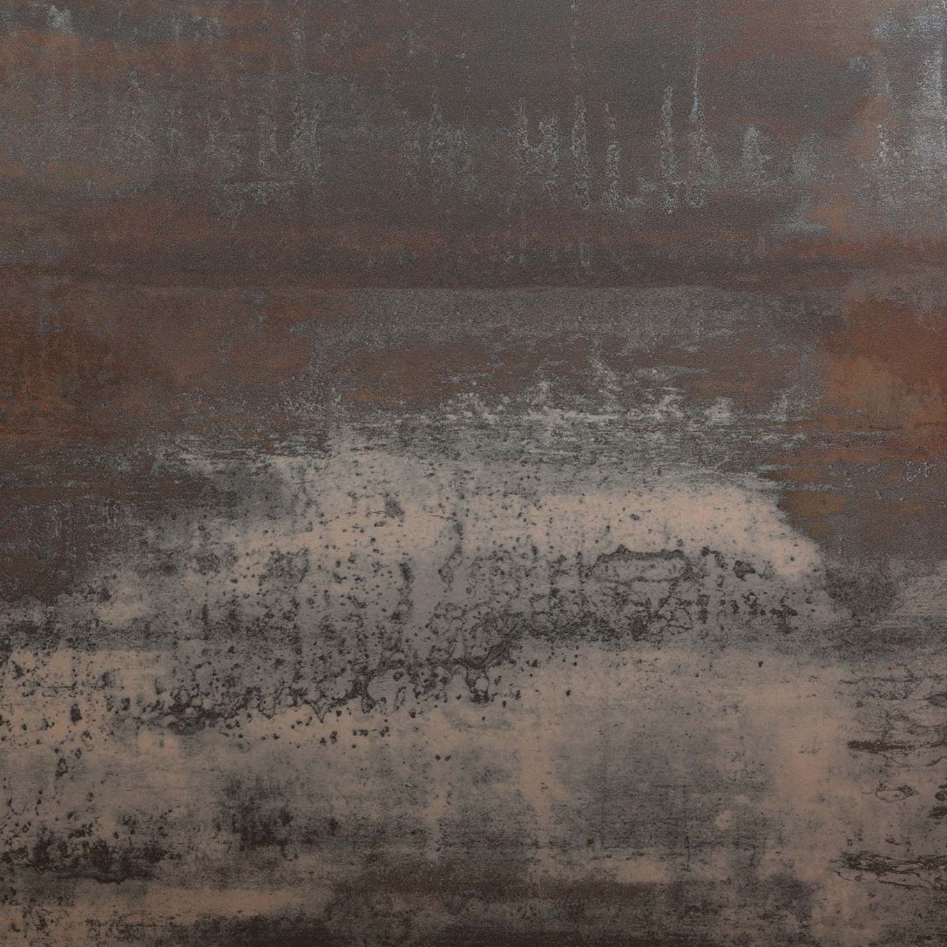 Corten Steel Matt Porcelain Tile 600x600mm