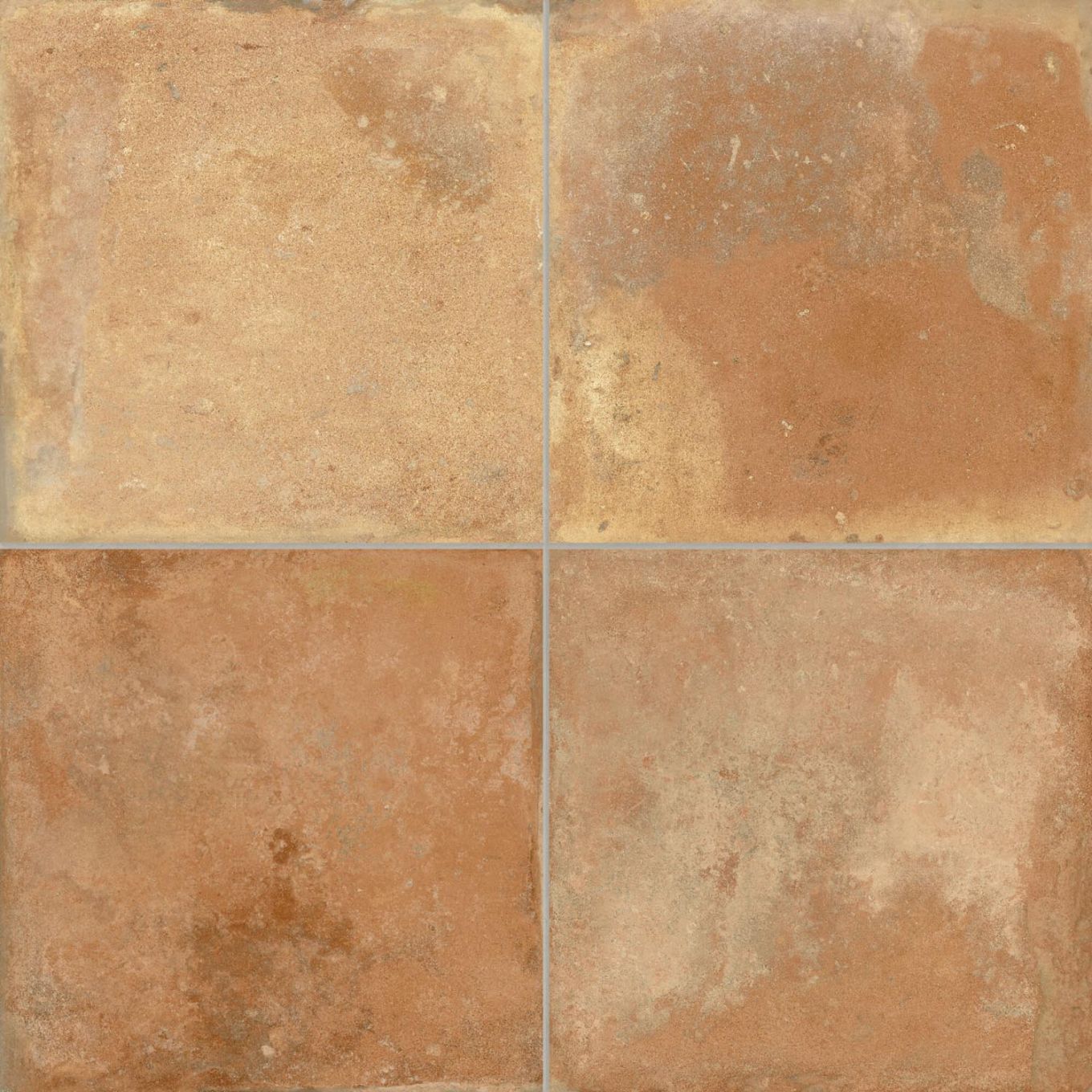 Natura Matt Porcelain Terracotta Tile 452x452mm