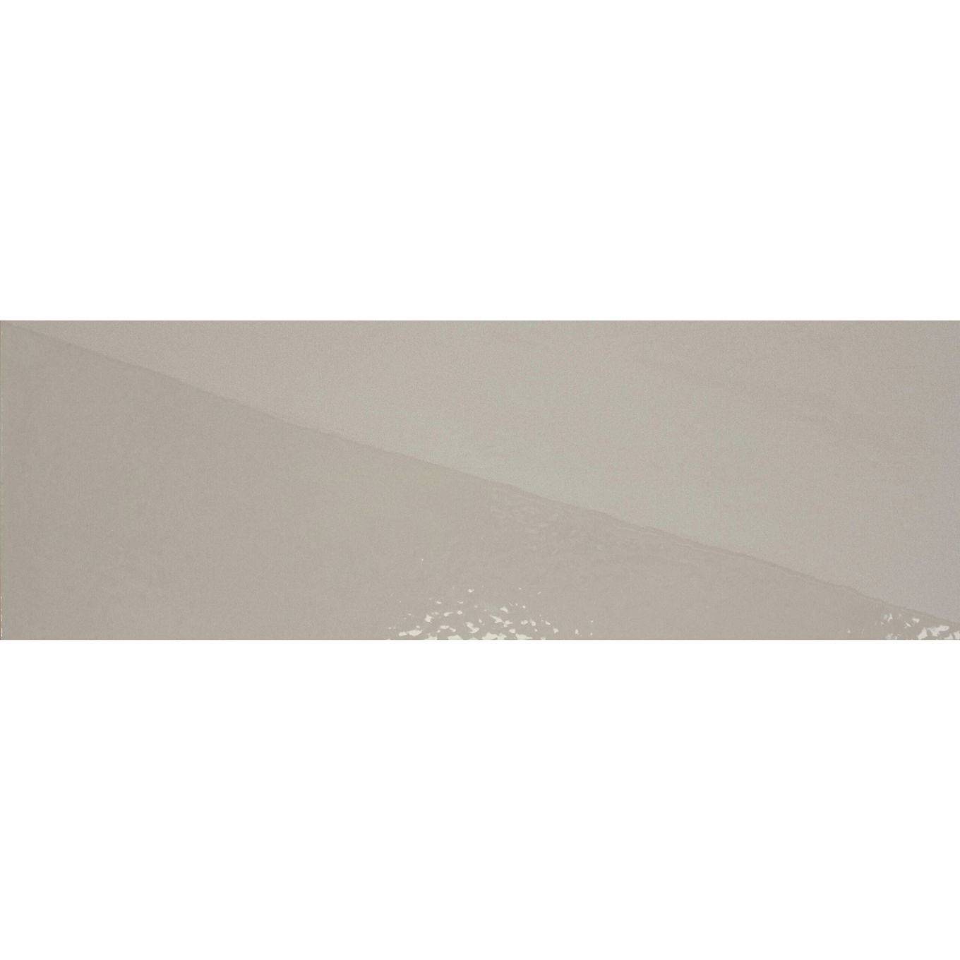 Prezza Beige Diagonal Decor Matt & Glossy Porcelain Brick Tile 100x300mm