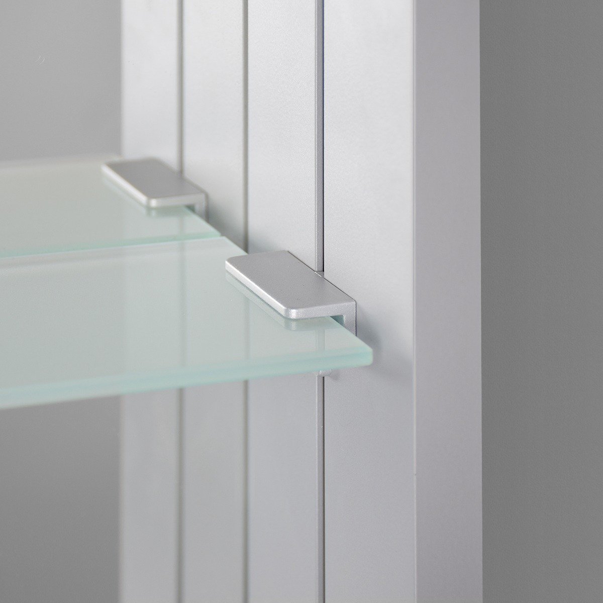 Lana LED Single Door Mirrored Wall Cabinet