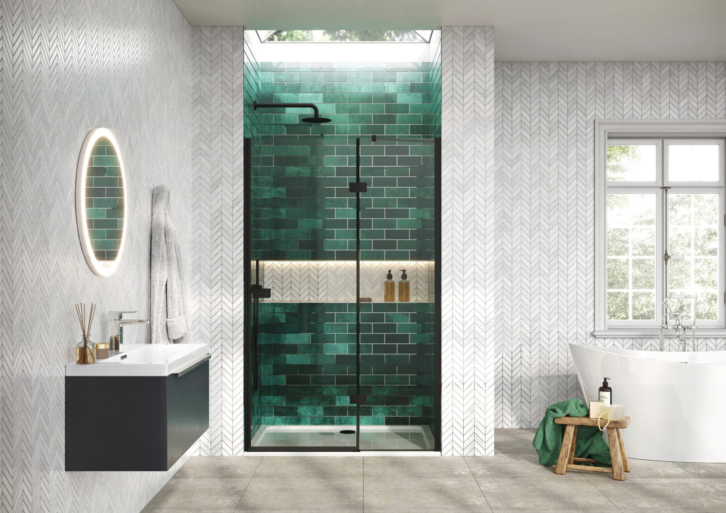 Athena Hinged Door 1000