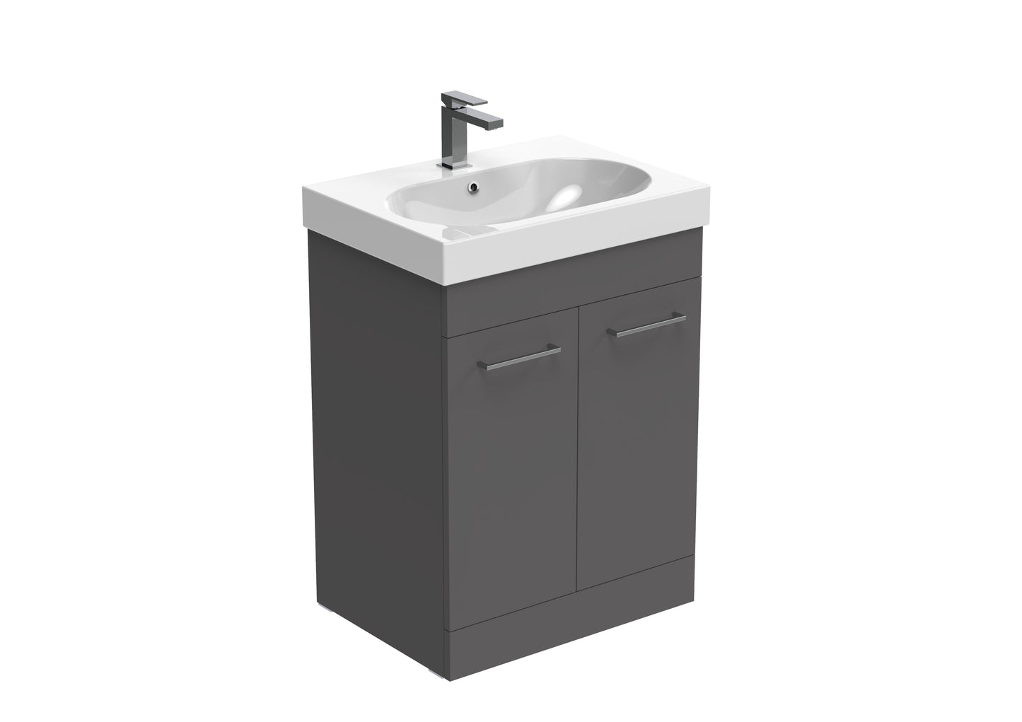 AUSTEN 60cm 2 door floor standing unit