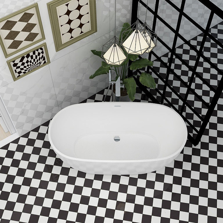 Alma 1500×710 freestanding bath including pop up bath waste