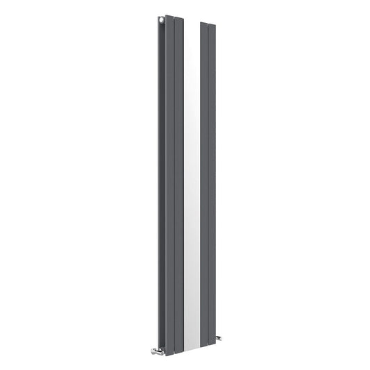 Elegant Haven Appin 380 X 1800 Anthracite Designer Radiator