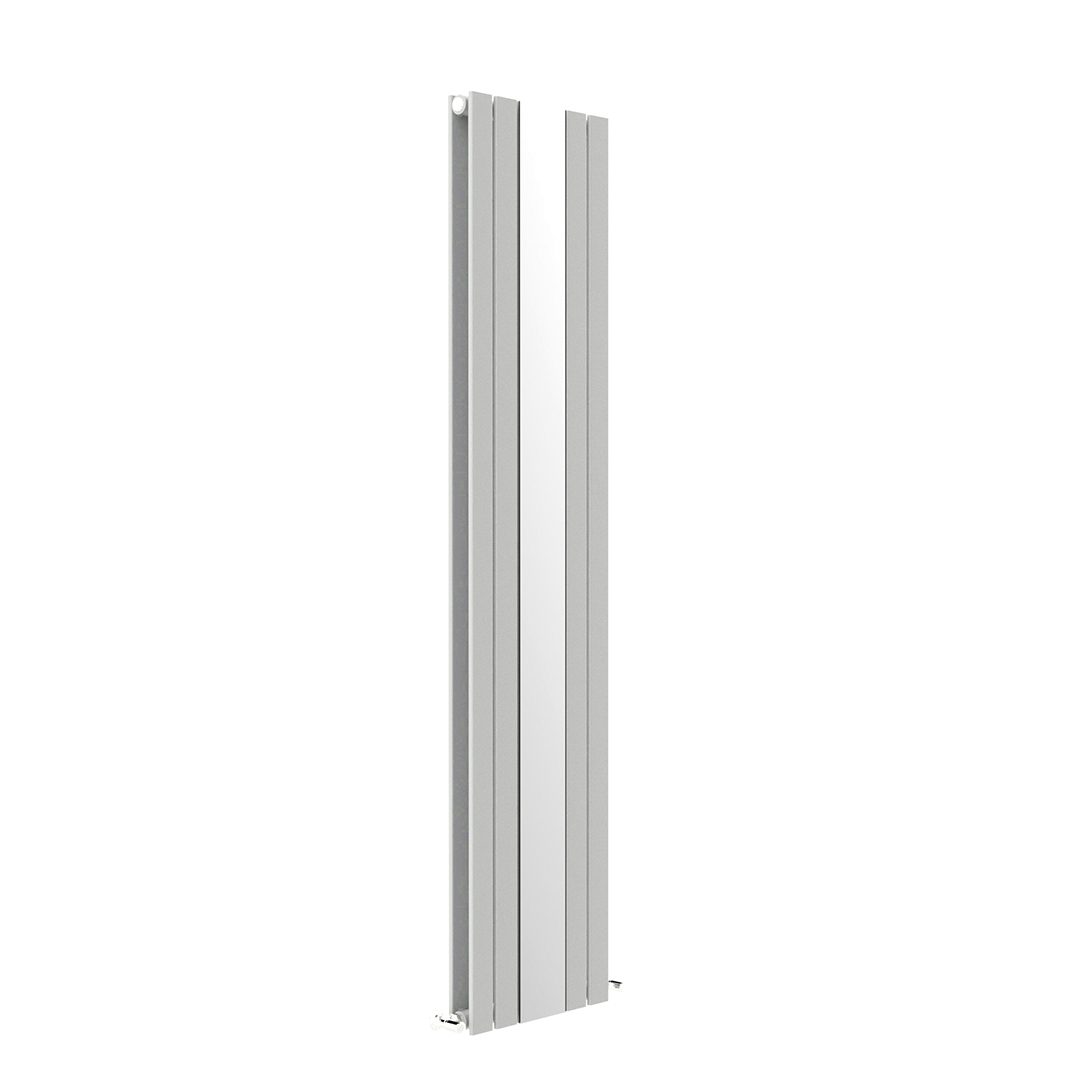 Elegant Haven Appin 380 X 1800 Light Grey Designer Radiator
