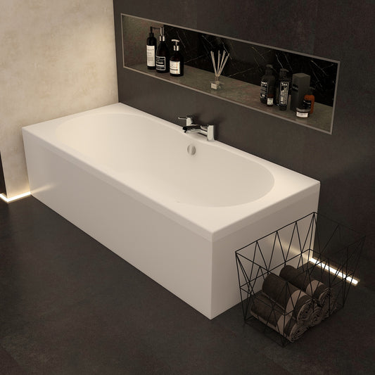 Imex Premiercast Arco double ended bath 1700 x 750(inc. leg pack)