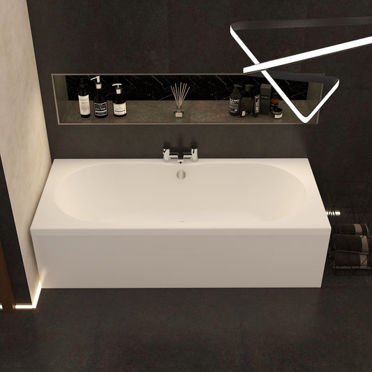 Imex Cast Arco double ended bath 1700×750 (inc. leg pack)