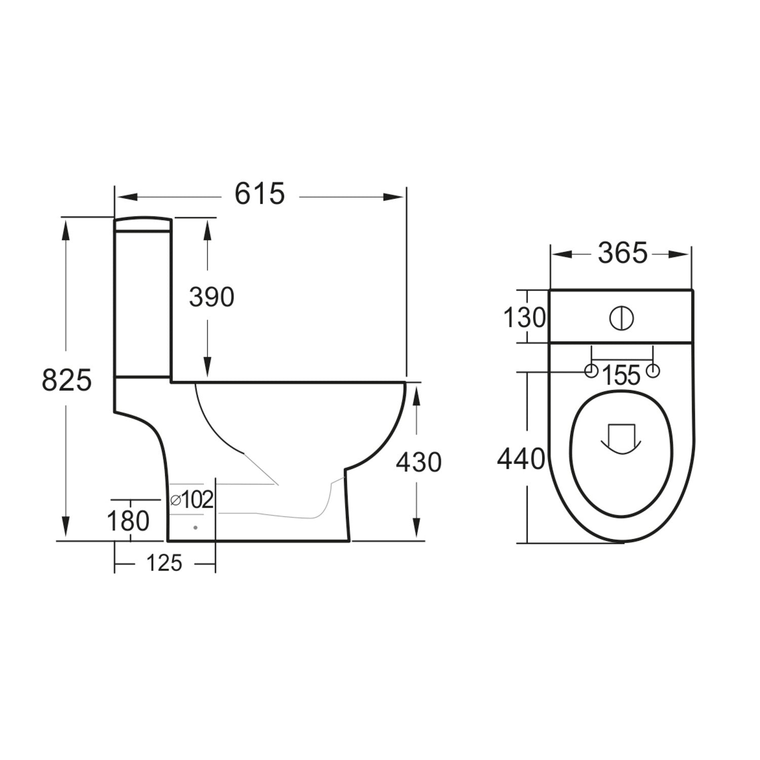 Belini Rimless Open Back Pan