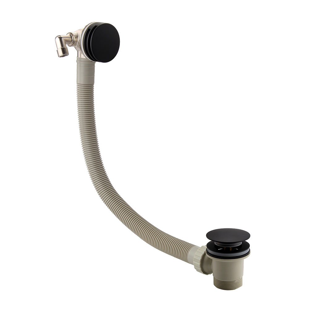 bath filler waste and overflow – Matt Black