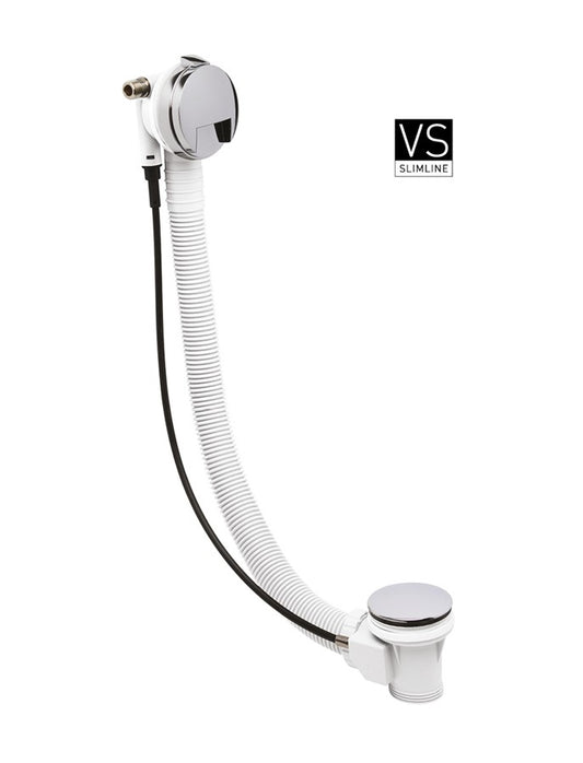 Bath filler with pop-up-waste