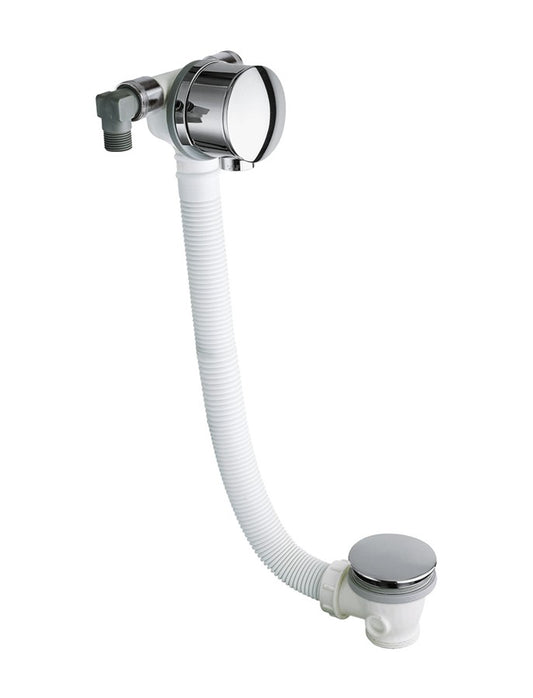Bath click clack waste with filler