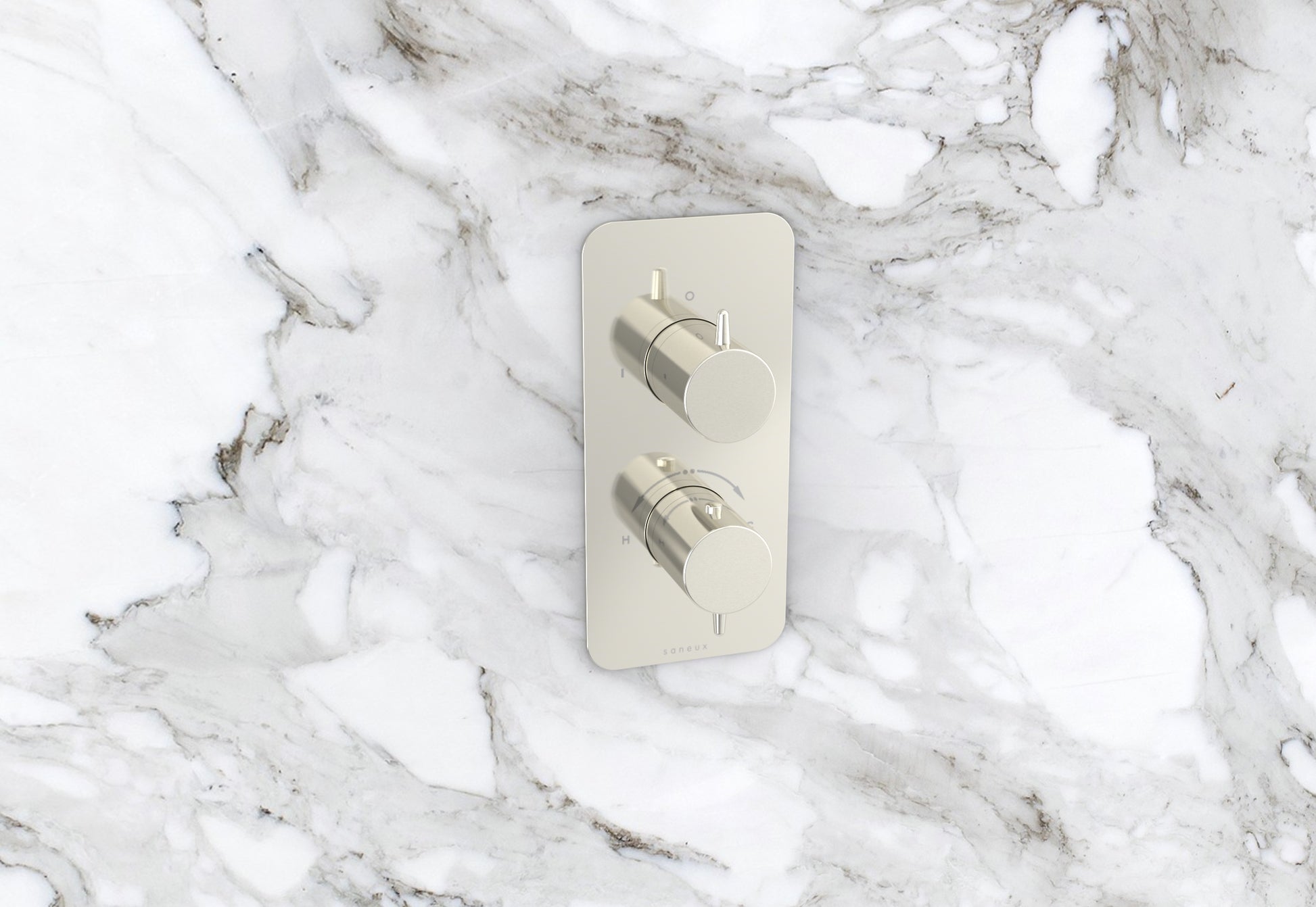 EDEN 2 way thermostatic shower valve kit in portrait