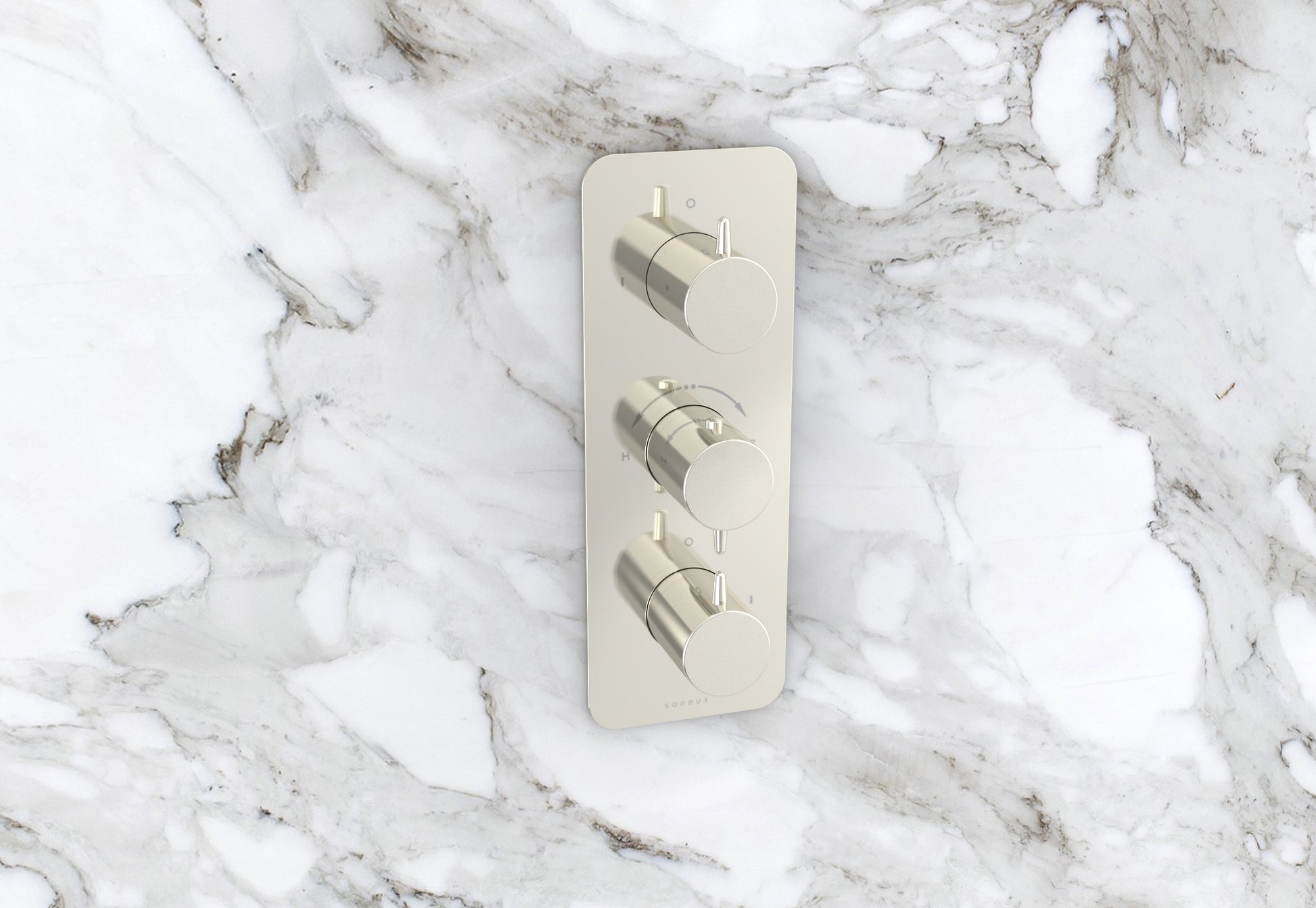 EDEN 3 way thermostatic shower valve kit in portrait