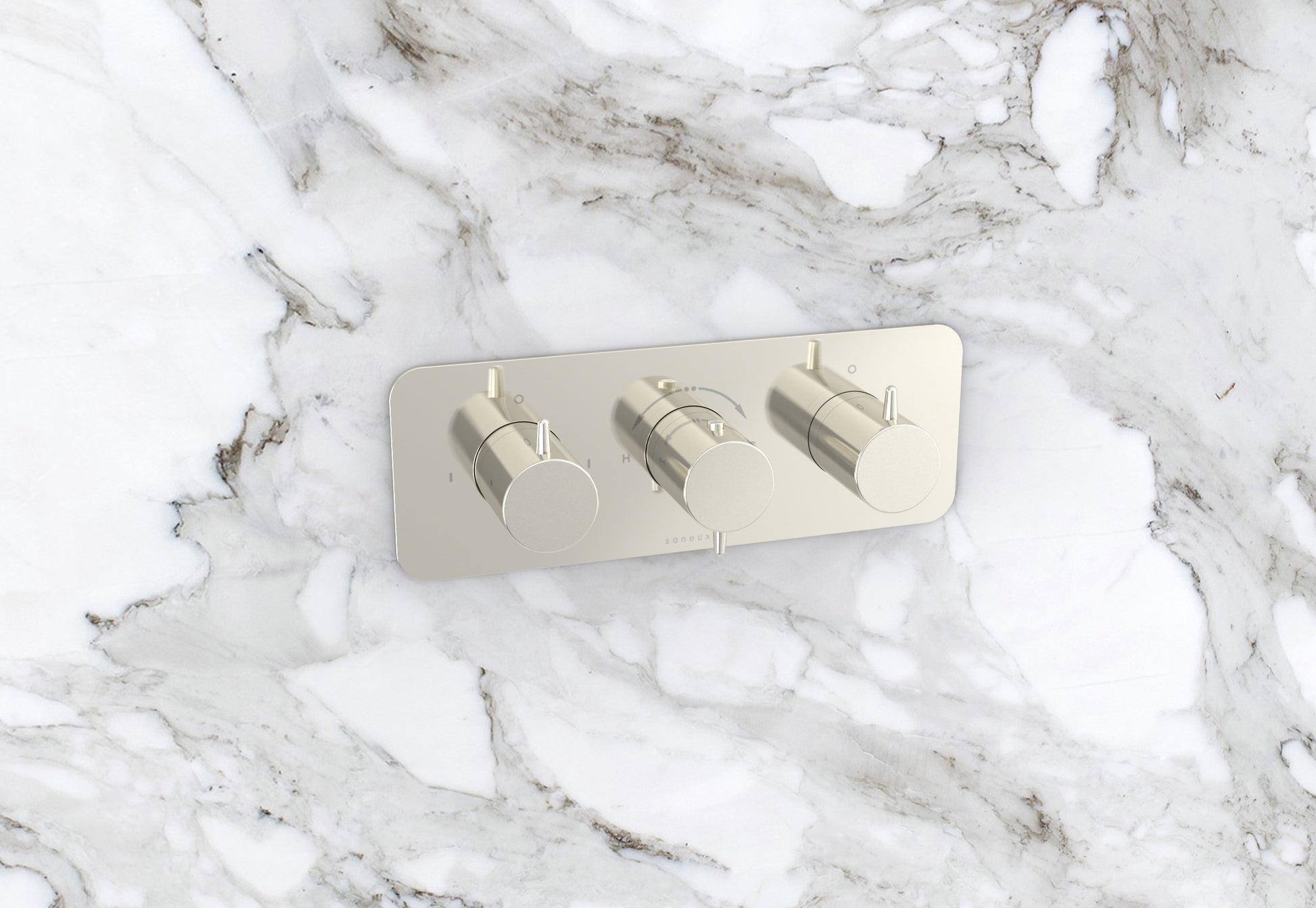 EDEN 3 way thermostatic shower valve kit in landscape