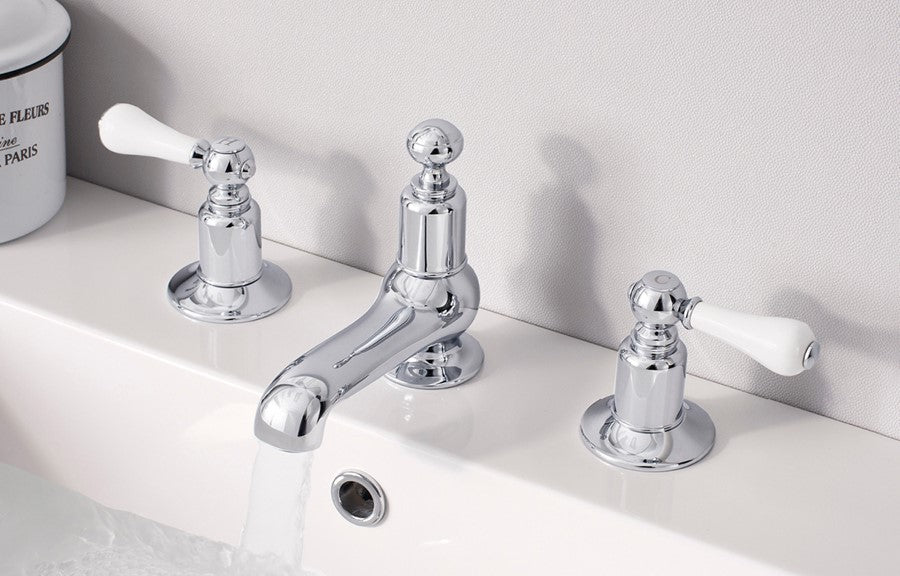 Belgravia Lever Basin 3 Hole Set