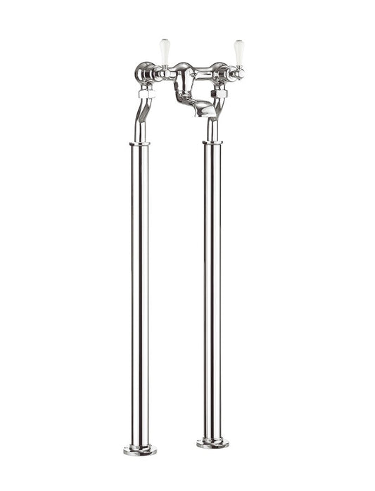 Belgravia Lever Bath Filler with Legs