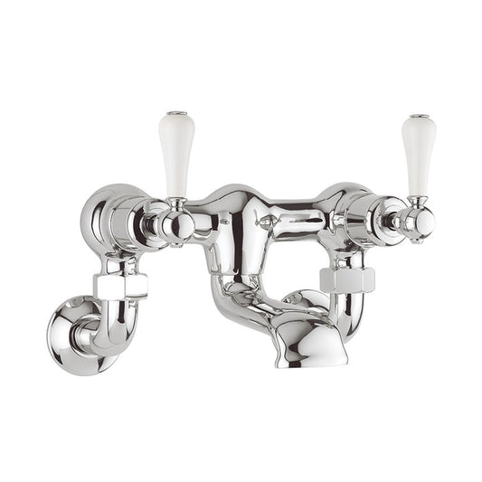 Belgravia Lever Bath Filler with Wall Unions