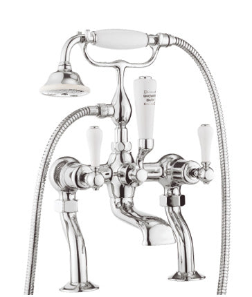 Belgravia Lever Bath Shower Mixer with Kit & Legs