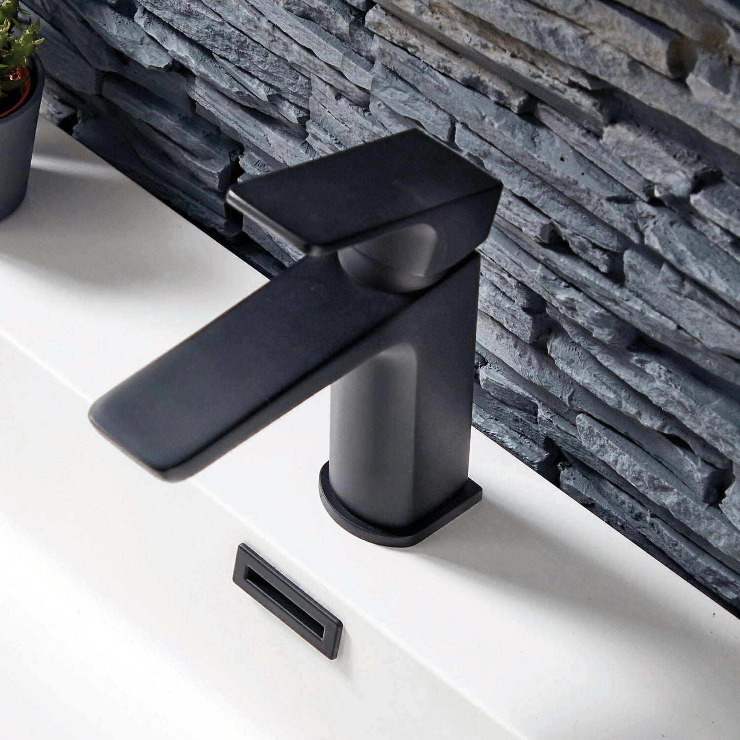 Muro Black Basin Mono Mixer