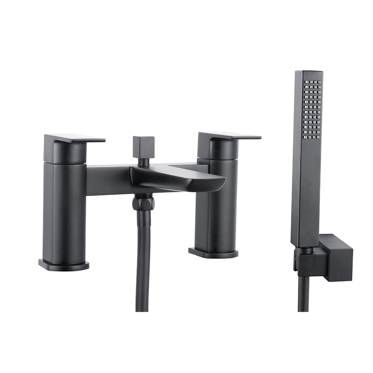 Muro Black Bath Shower Mixer