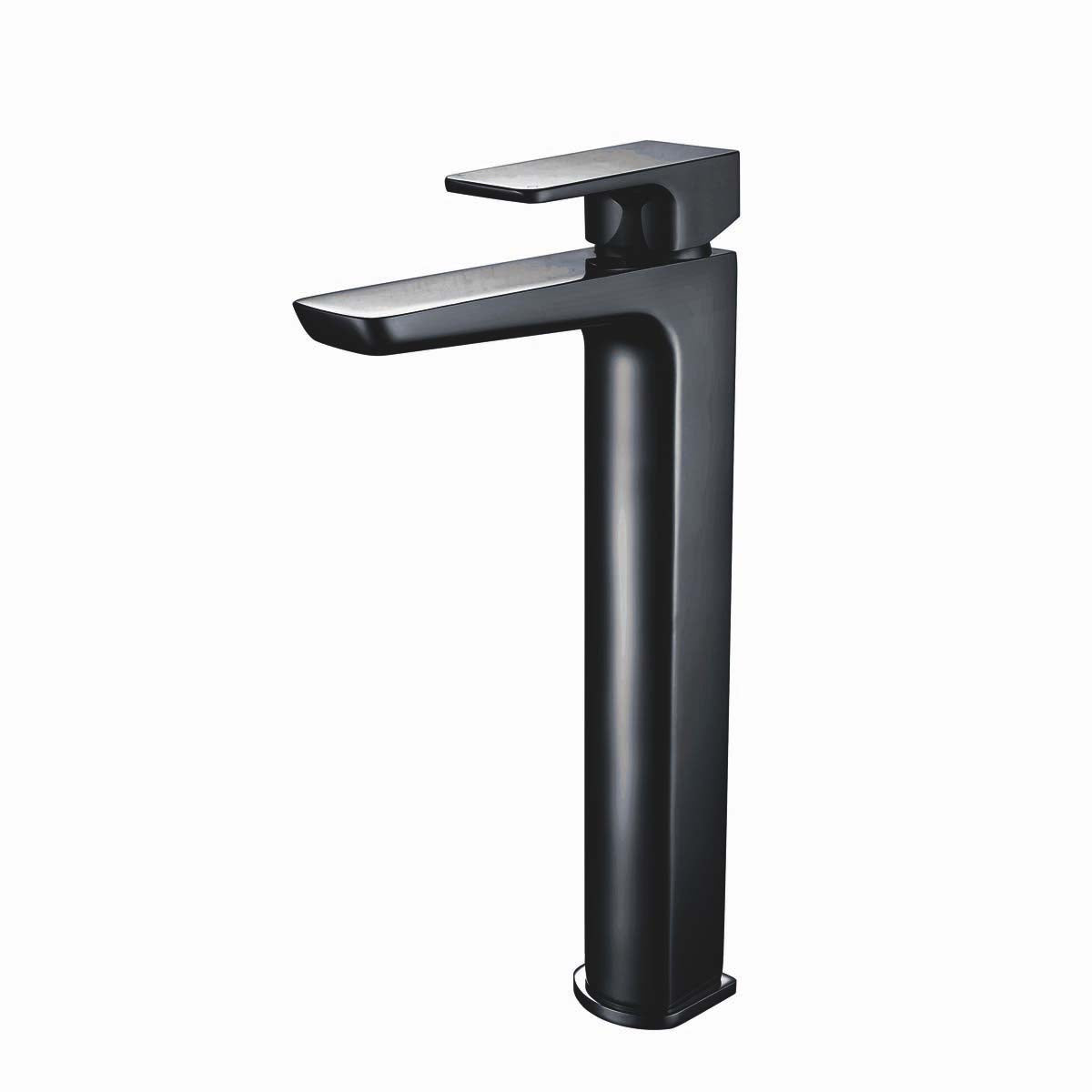 Muro Black High Riser Basin Mono