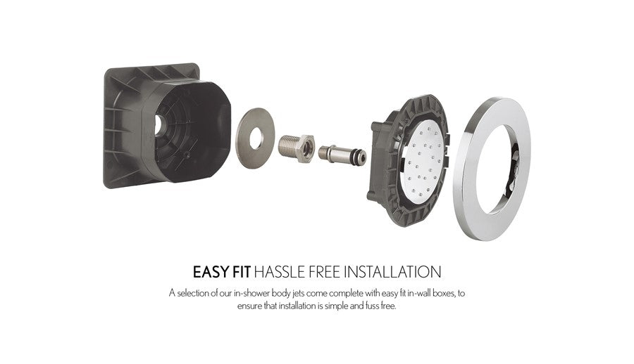 Body Jet Kit Rough In Dial Body Jet – Elegant Haven- Bathroom Store