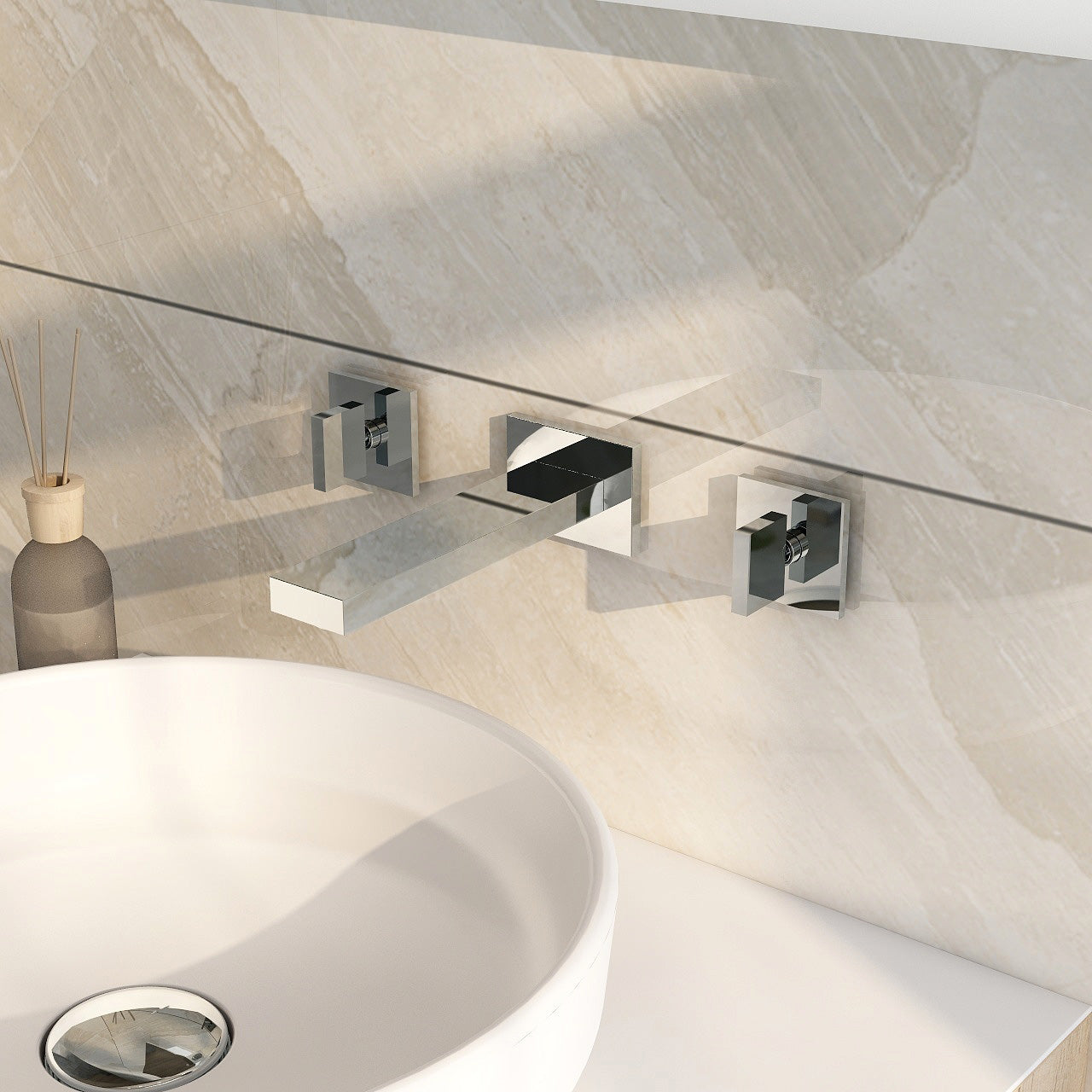 bloque wall stop cock for hot water