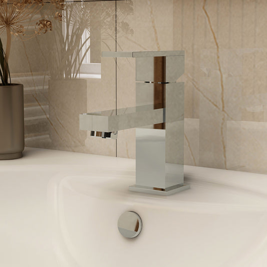 bloque small single lever basin mixer