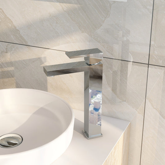 bloque tall single lever basin mixer
