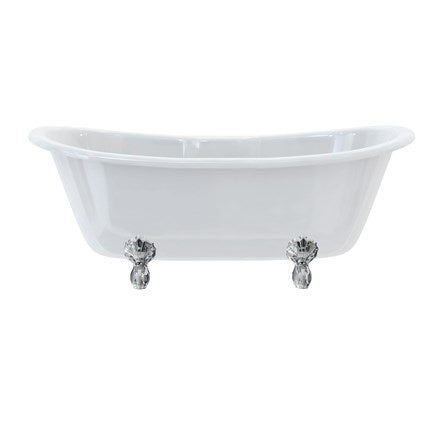 Bateau Double Ended Bath with Luxury Feet