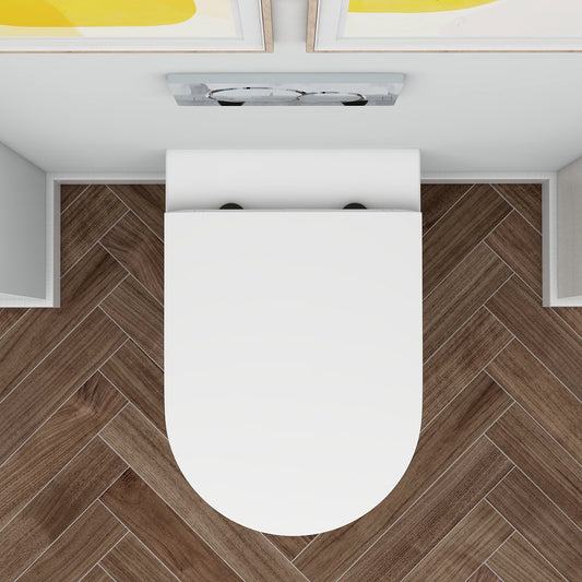 Seat fixing in matt black