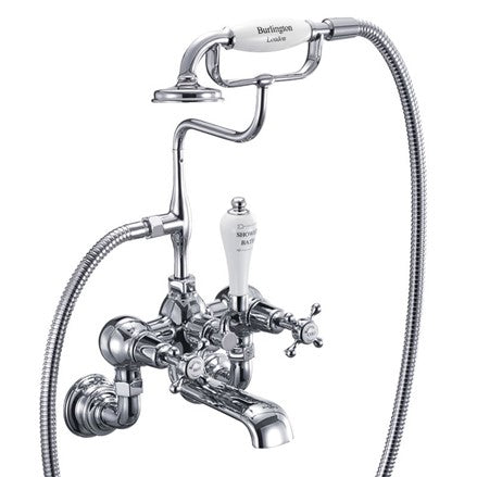 Claremont Regent Bath Shower Mixer Wall Mounted