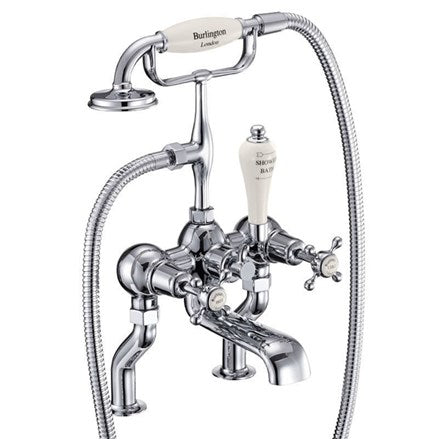 Claremont Bath Shower Mixer Deck Mounted